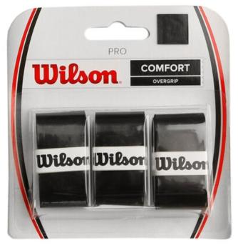 Wilson Pro Overgrip, 3er-Pack BLACK